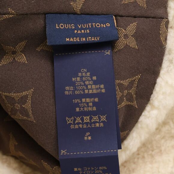 Louis Vuitton Beautiful  Authentic M7194m LV Carli Shearling Bucket Hat - Picture 6 of 8